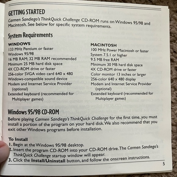 Carmen Sandiego Think Quick Challenge PC Game - Picture 5 of 5